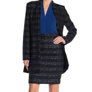 NWT Calvin Klein Metallic Tweed Pencil Skirt